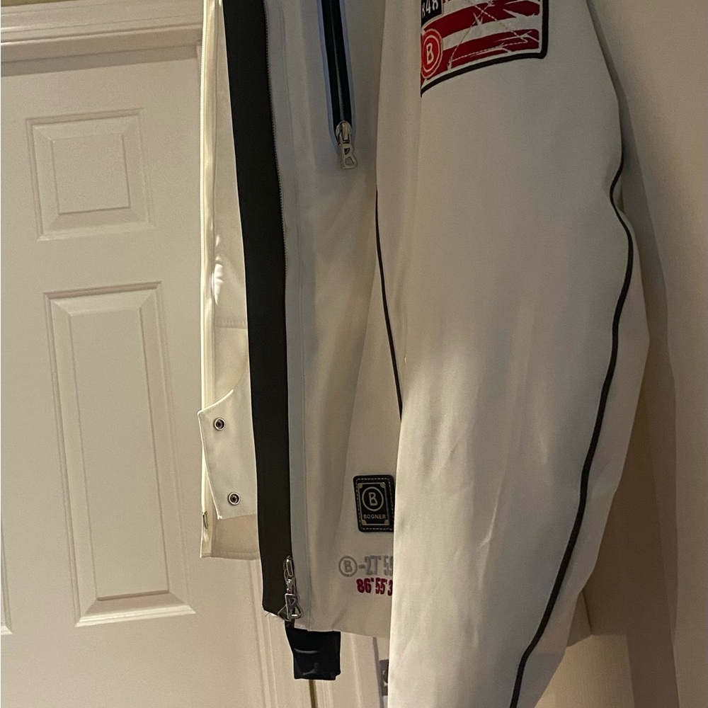Bogner Sagarmatha Ski Jacket White Size S - Picture 5 of 11